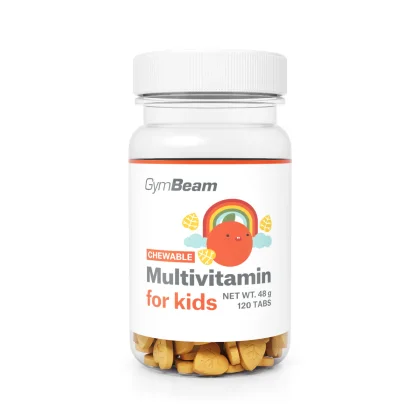 GymBeam Tablete masticabile cu multivitamine pentru copii