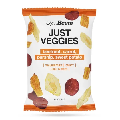 GymBeam Just Veggies - Mix de chipsuri de legume - GymBeam