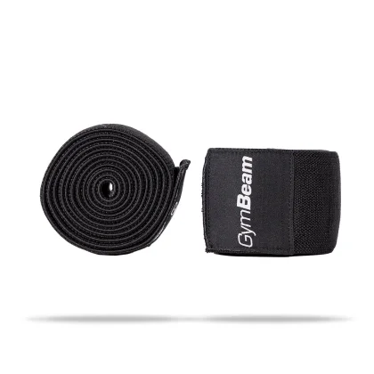 GymBeam Bandaj pentru genunchi FIRM black