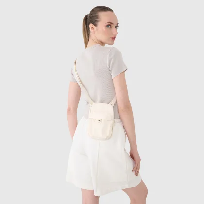 Unisex taška na krk - biela