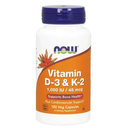Now Foods Vitamina D3 & K2