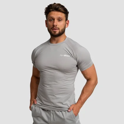 GymBeam Tricou Fitted TRN Grey