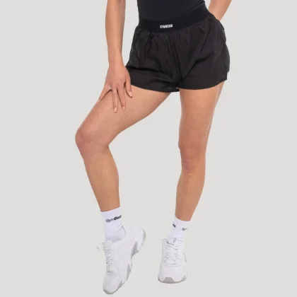 GymBeam Pantaloni scurți pentru femei Flow Black