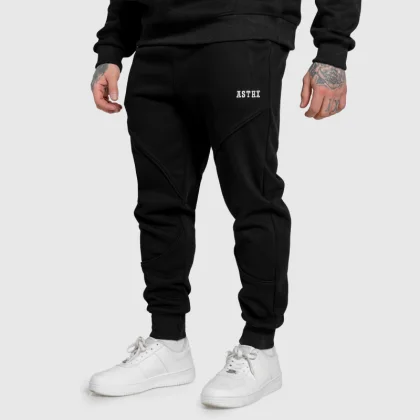 Pantaloni de trening bărbați Iron Aesthetics ASTHX, negri