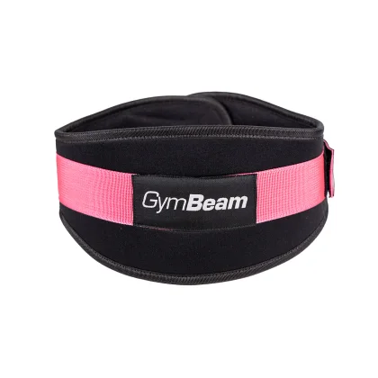 GymBeam Centură fitness din neopren LIFT Black & Pink
