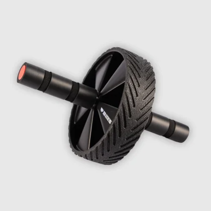 Roată pentru fitness Iron Aesthetics Ab Wheel, neagră