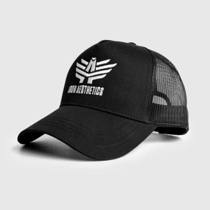 Șapcă pentru bărbați Iron Aesthetics Boost, black/white