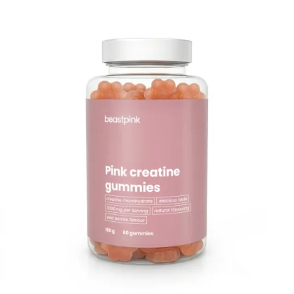 BeastPink Pink creatine gummies