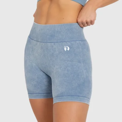 Pantaloni scurți de damă Iron Aesthetics Faded, washed green