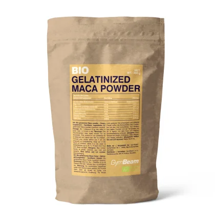 GymBeam BIO Pudra gelatinizată de Maca