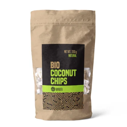 VanaVita BIO Chipsuri naturale din nucă de cocos