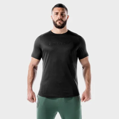 SQUATWOLF Tricou LAB360º Recycled Mesh Tee Black