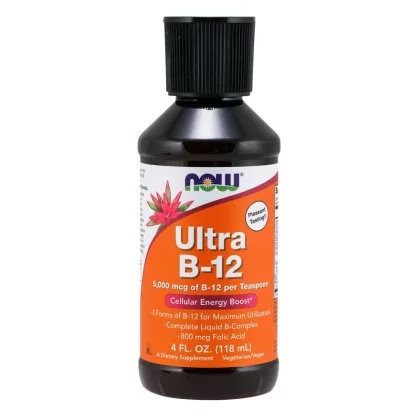 NOW Foods Vitamina B-12 Ultra liquid