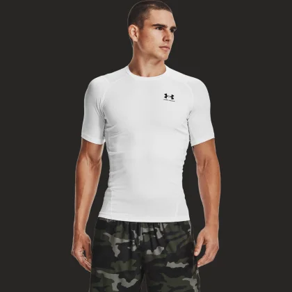 Under Armour Tricou de compresie HG Armour Comp SS White