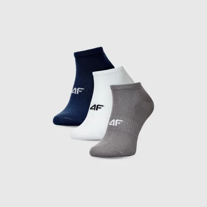 Pánske casual ponožky nad členok (3-pack) - multicolor