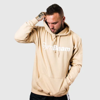 GymBeam Hanorac PRO Hoodie Sand