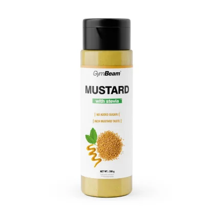 GymBeam Muștar cu stevia