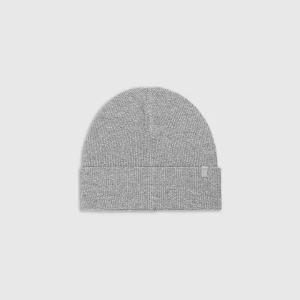 Detská čiapka typu beanie - šedá