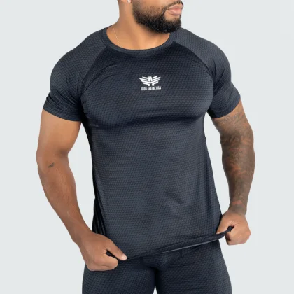Tricou funcțional Iron Aesthetics Evolution, negru