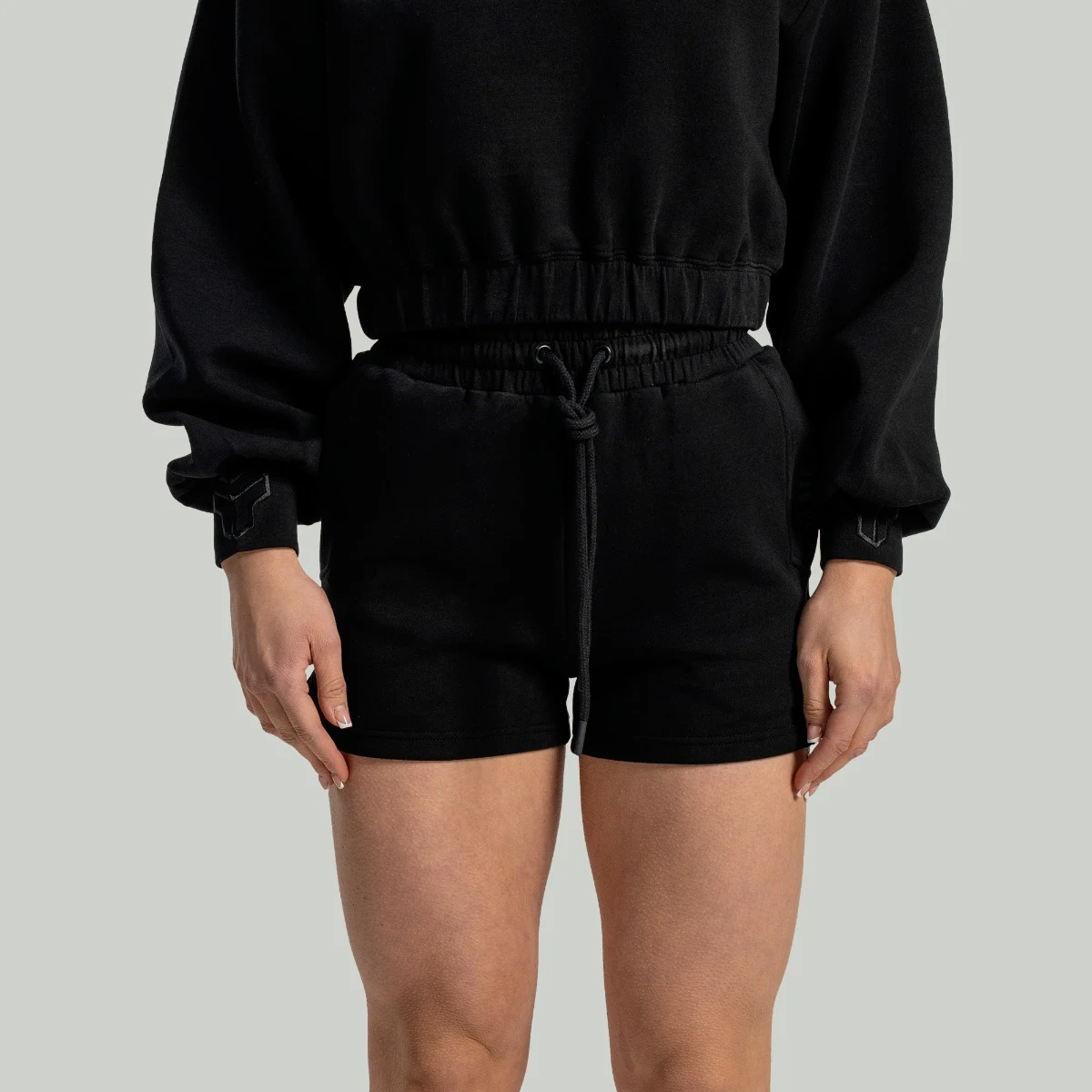 STRIX Pantaloni scurți pentru femei Lunar Black · záber 3