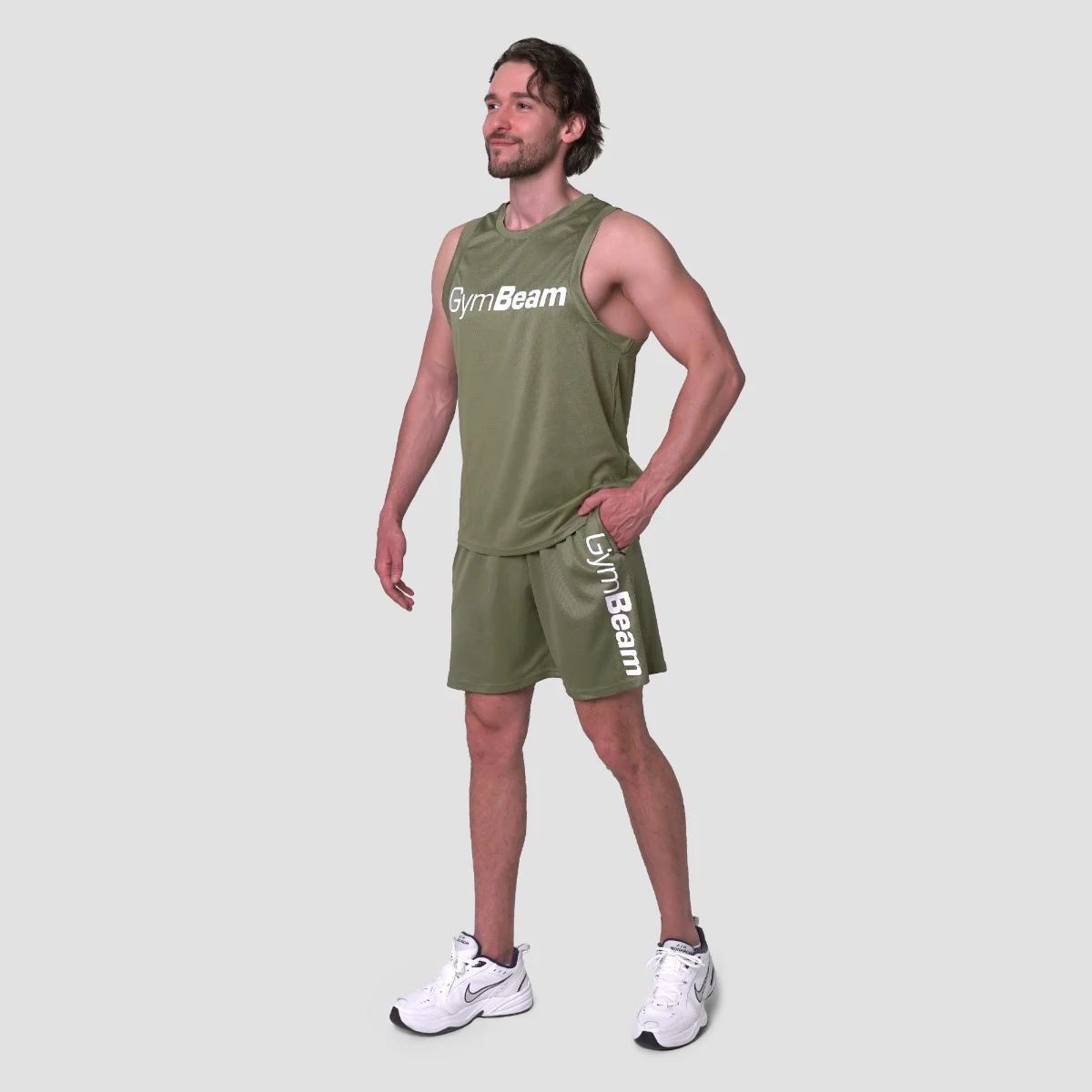 GymBeam Maiou Mesh Essence Green · záber 4