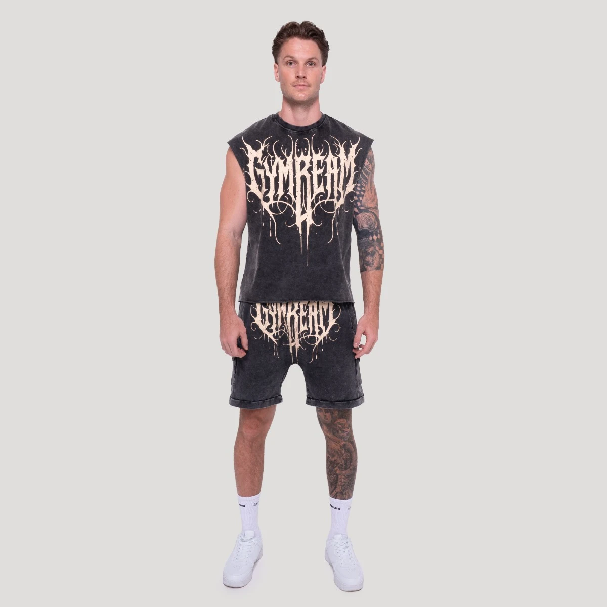 GymBeam Maiou Abyss Charcoal · záber 3