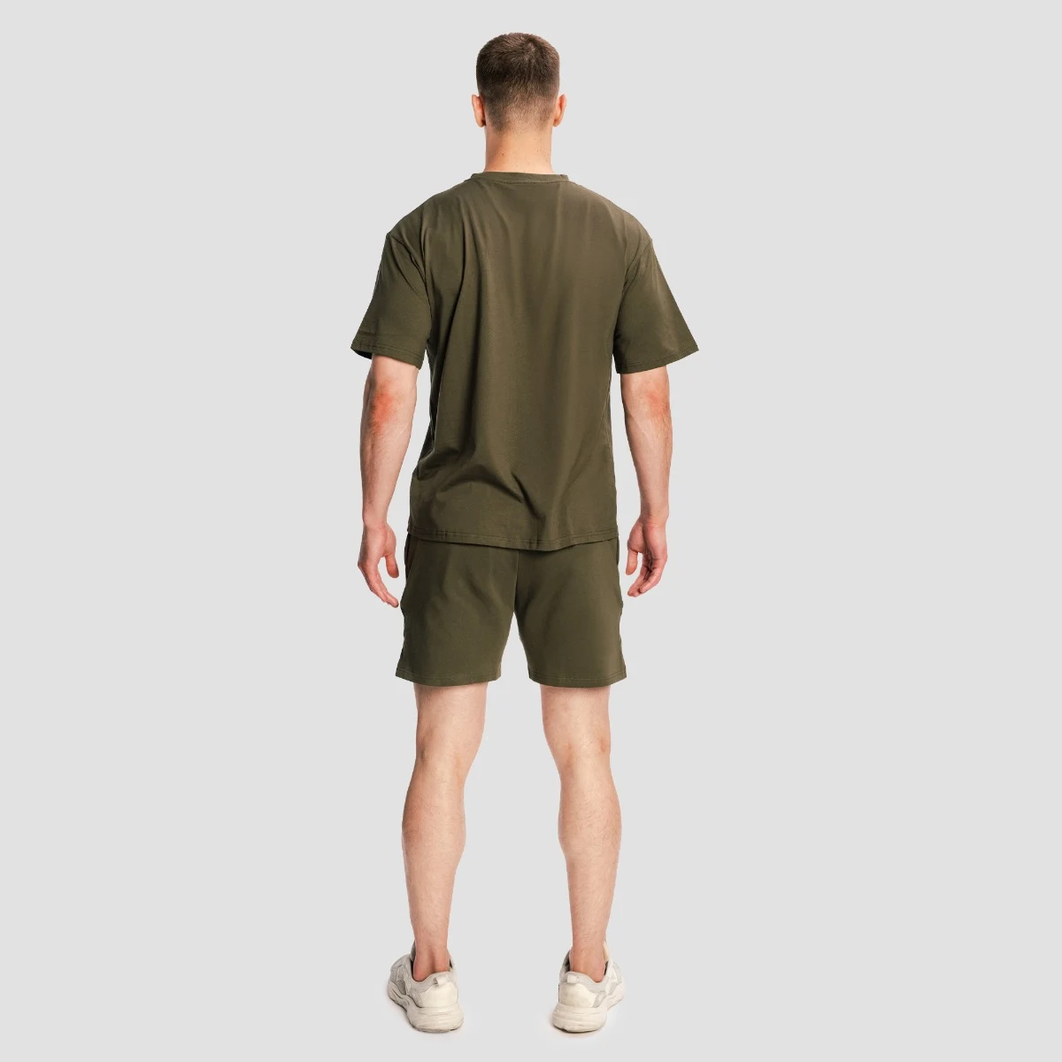 GymBeam Tricou Oversized Limitless Espresso · záber 5