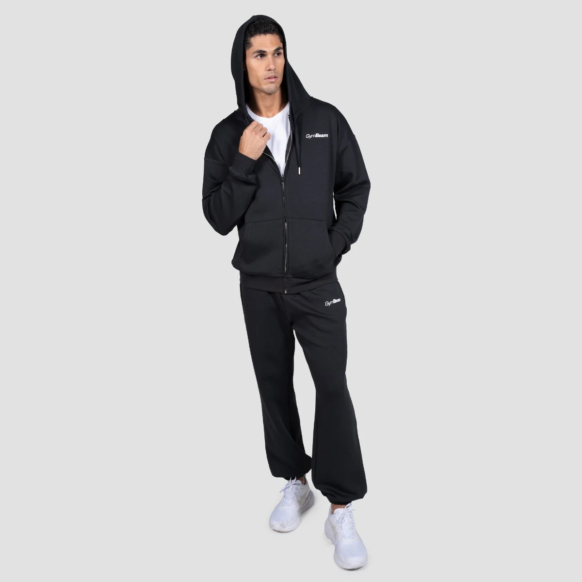 GymBeam Pantaloni sport Relay Black · záber 5