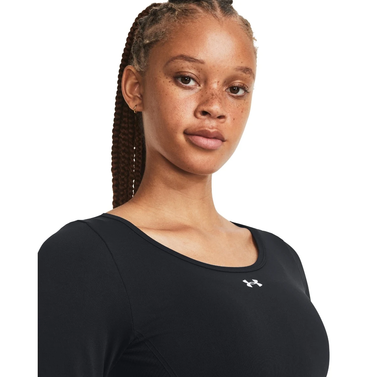 Under Armour Tricou pentru femei Train Seamless LS Black · záber 3