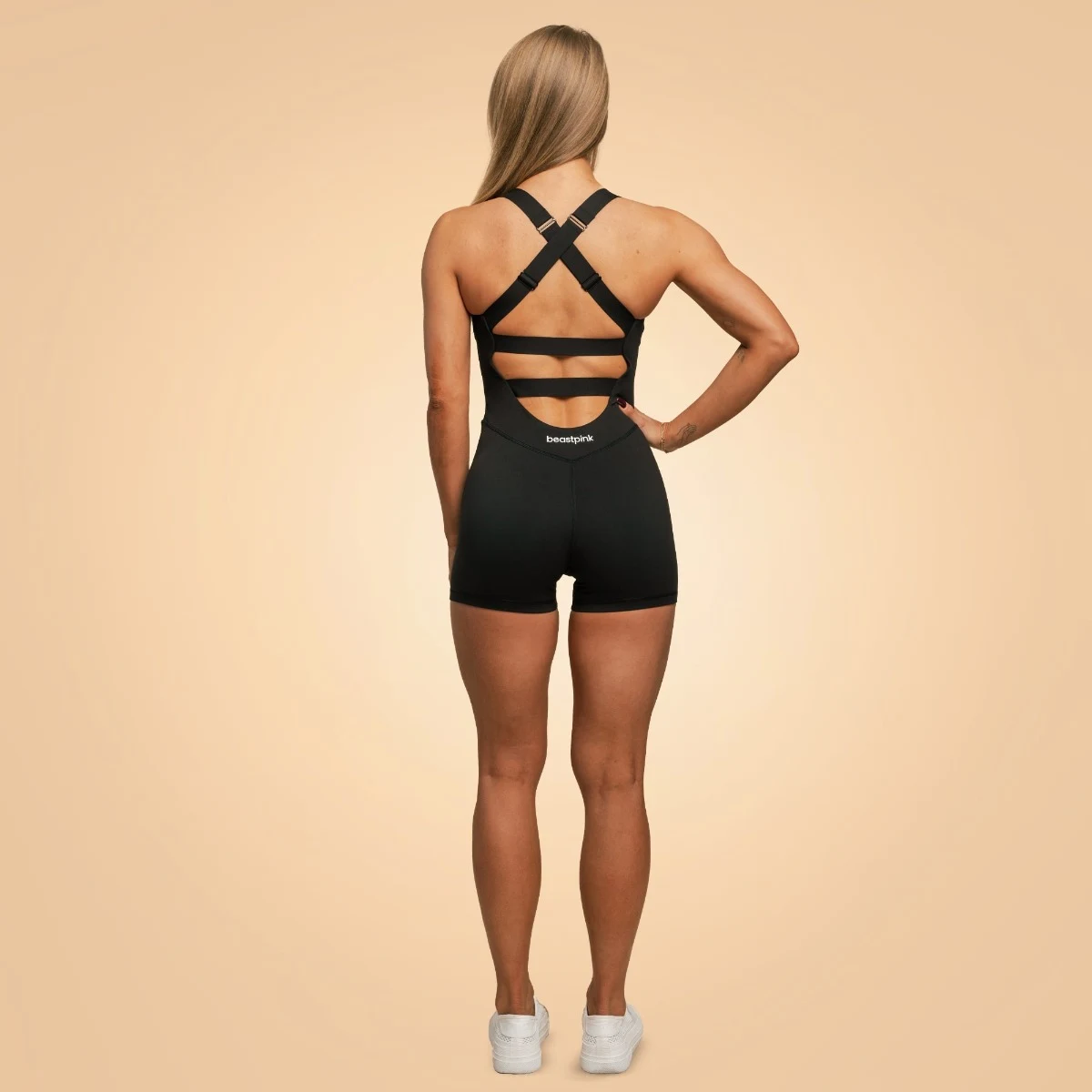 BeastPink Salopetă pentru femei Breeze Black · záber 4