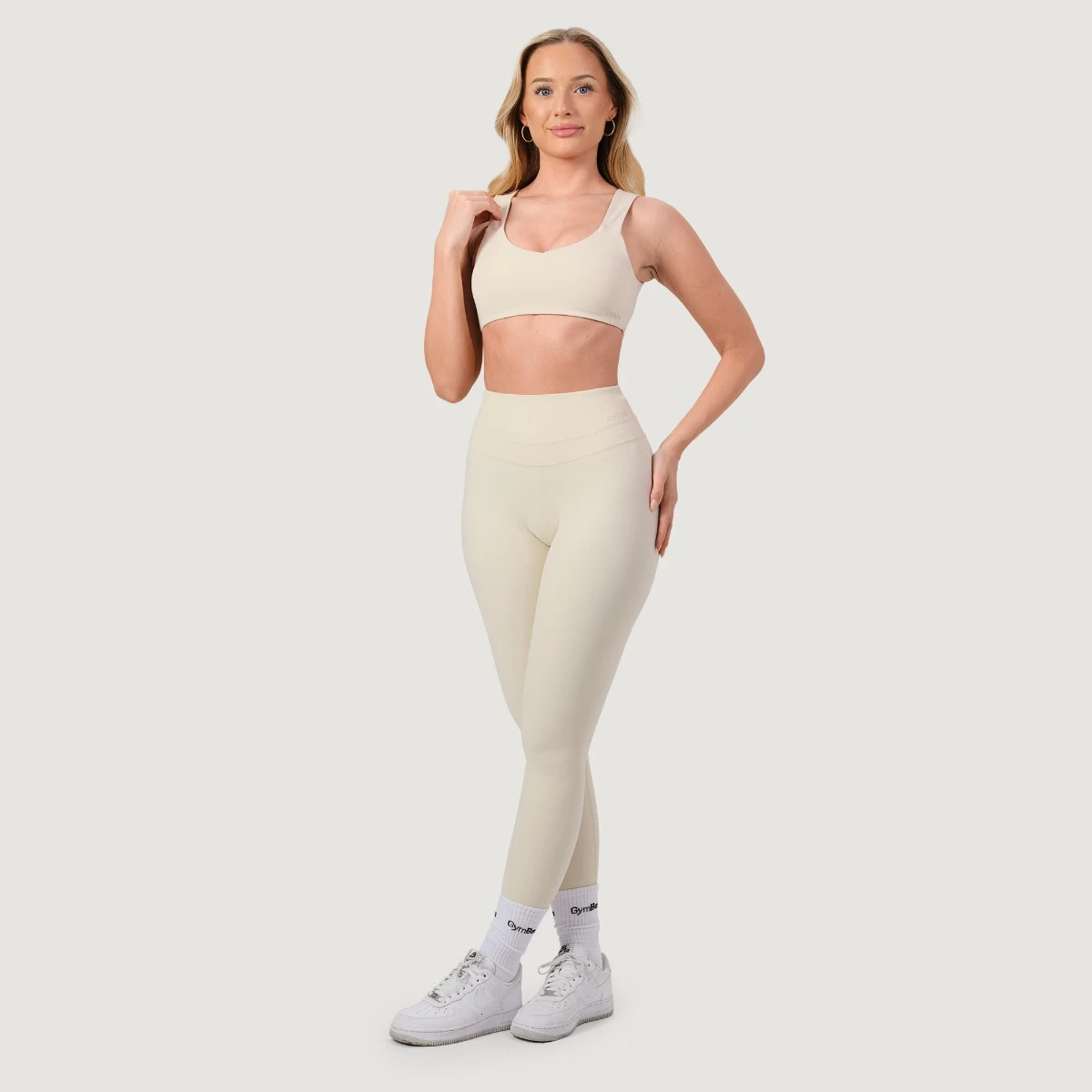 GymBeam Colanți pentru femei NEO Almond · záber 5