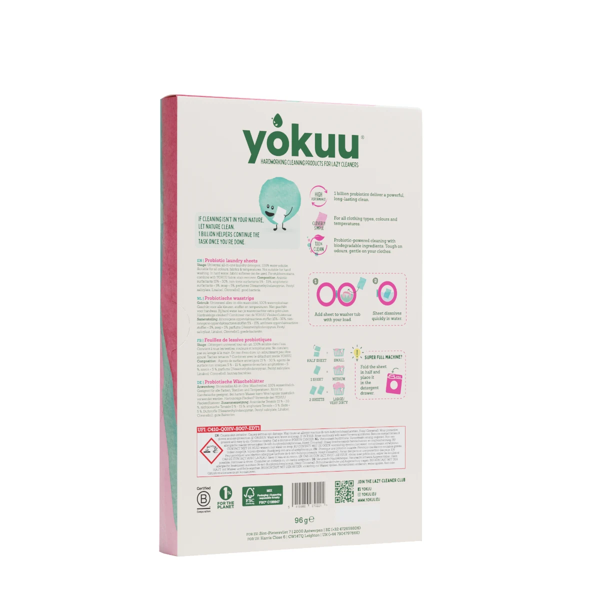 Probibel BV Laundry Sheets — Summer Flower · záber 2