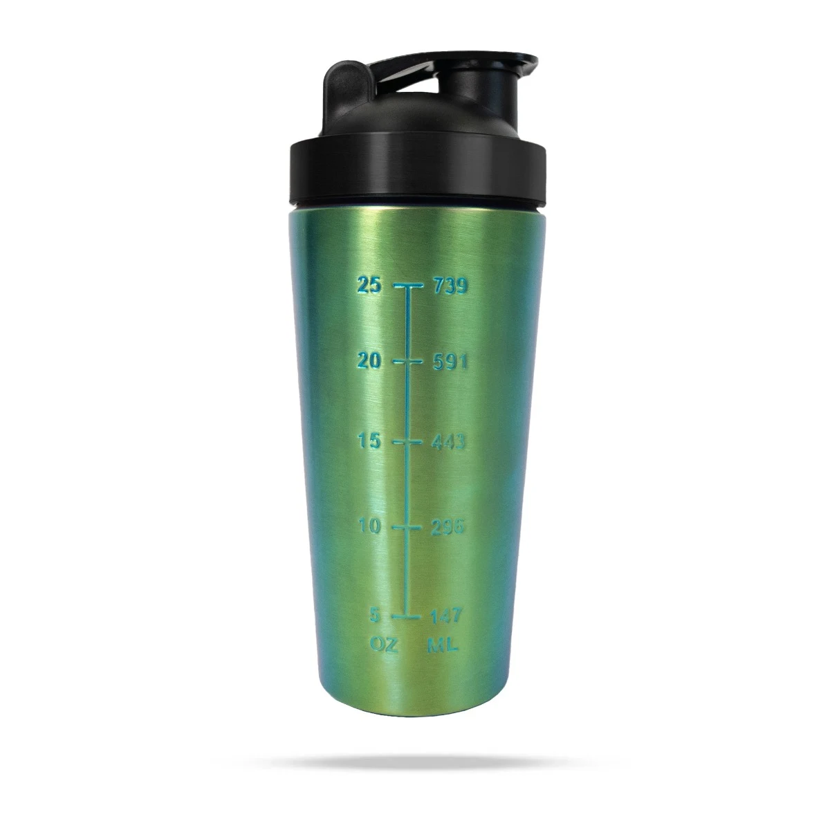 GymBeam Shaker Steel Holo 750 ml · záber 2