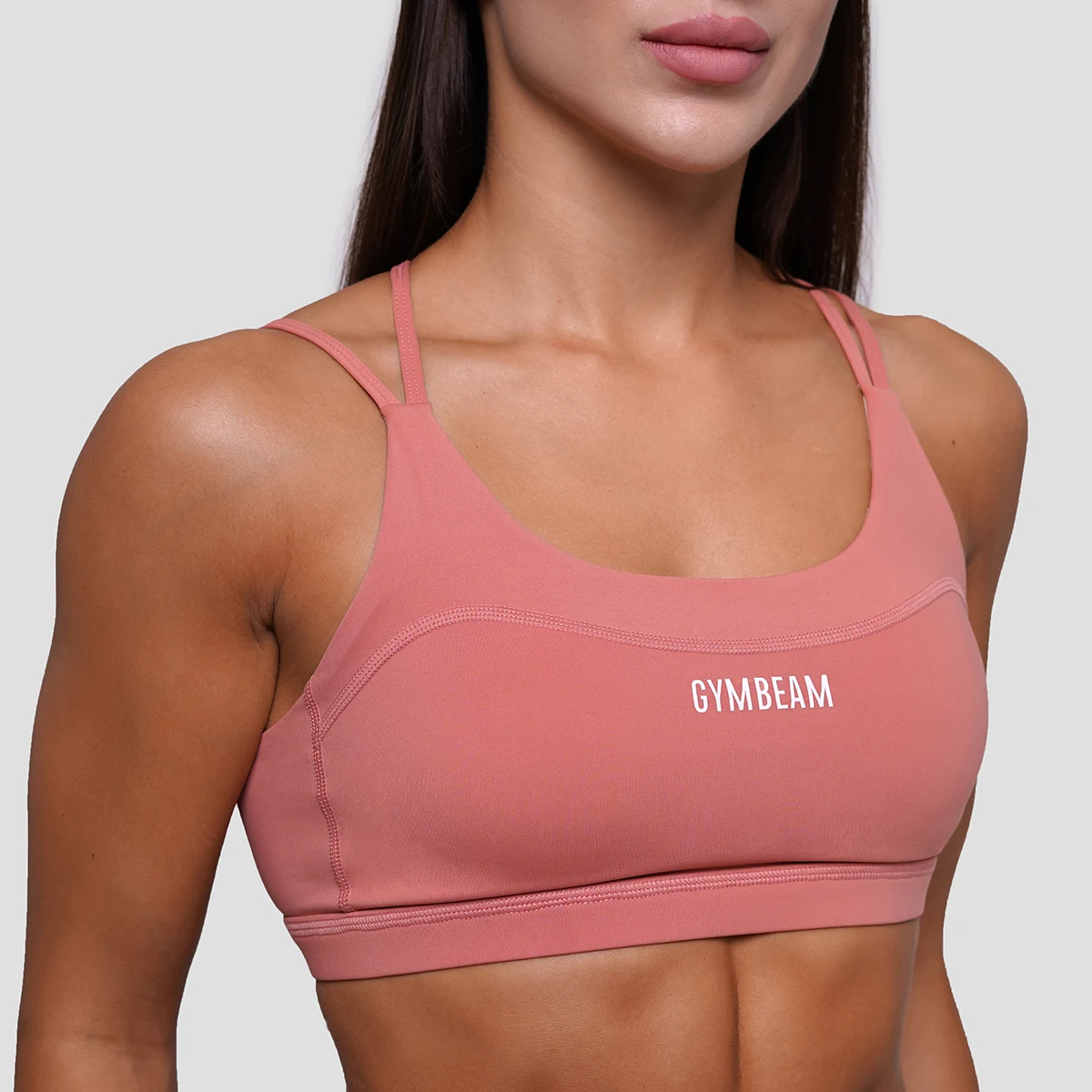 GymBeam Sutien sport FIT Salmon · záber 2