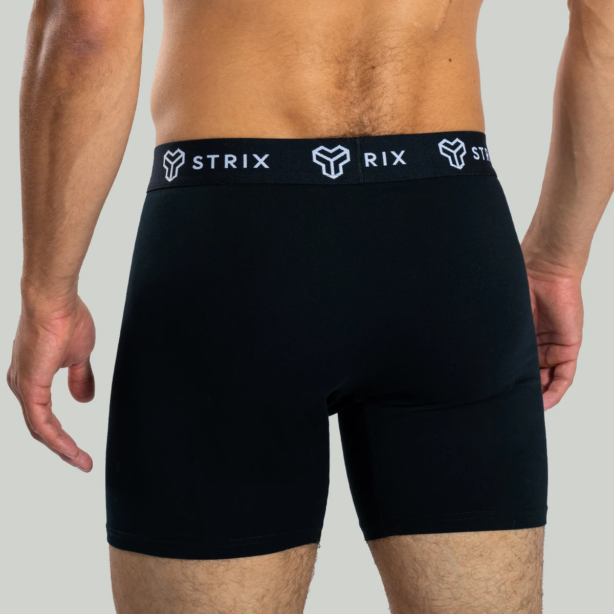 STRIX Boxeri pentru bărbați Essential 2Pack Black · záber 2