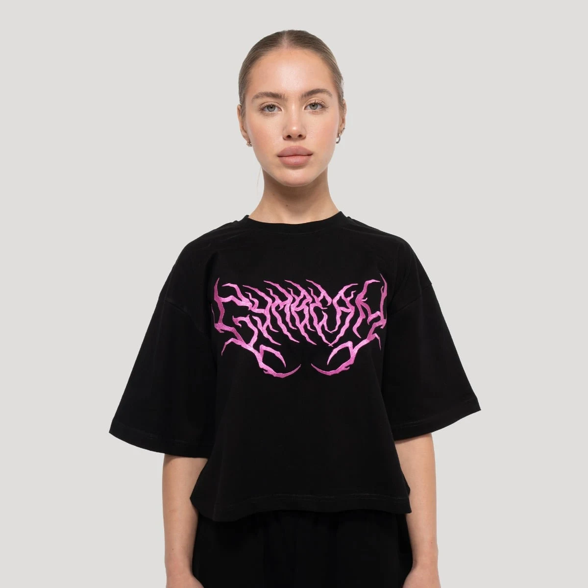 GymBeam Tricou pentru femei Thorn Black · záber 1
