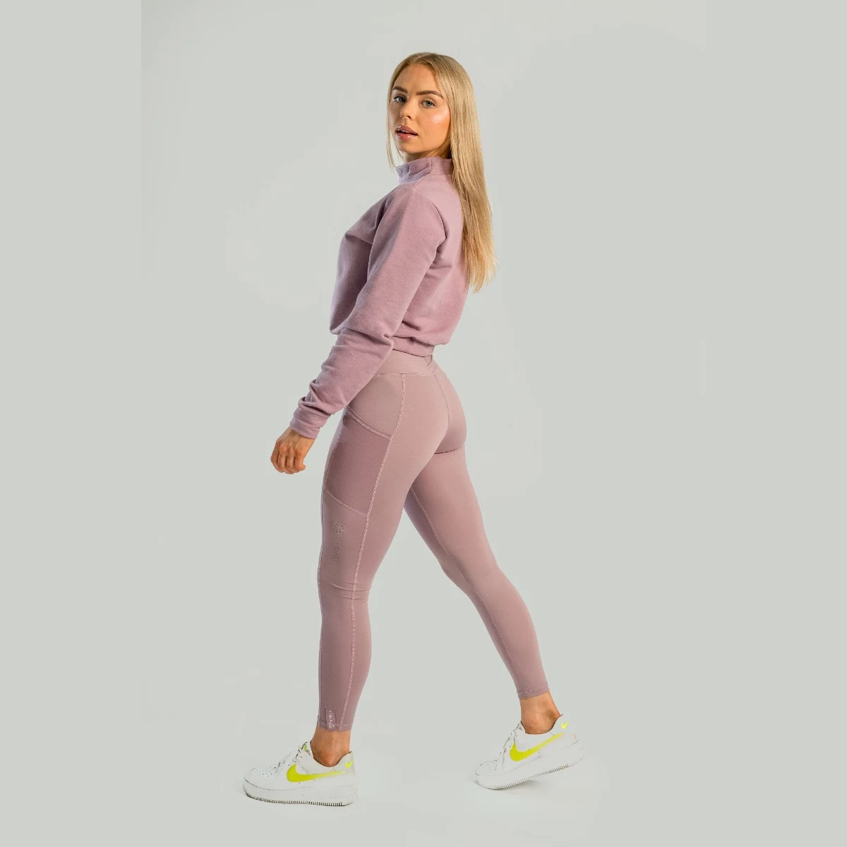 STRIX Colanți pentru femei Essential Mauve · záber 5