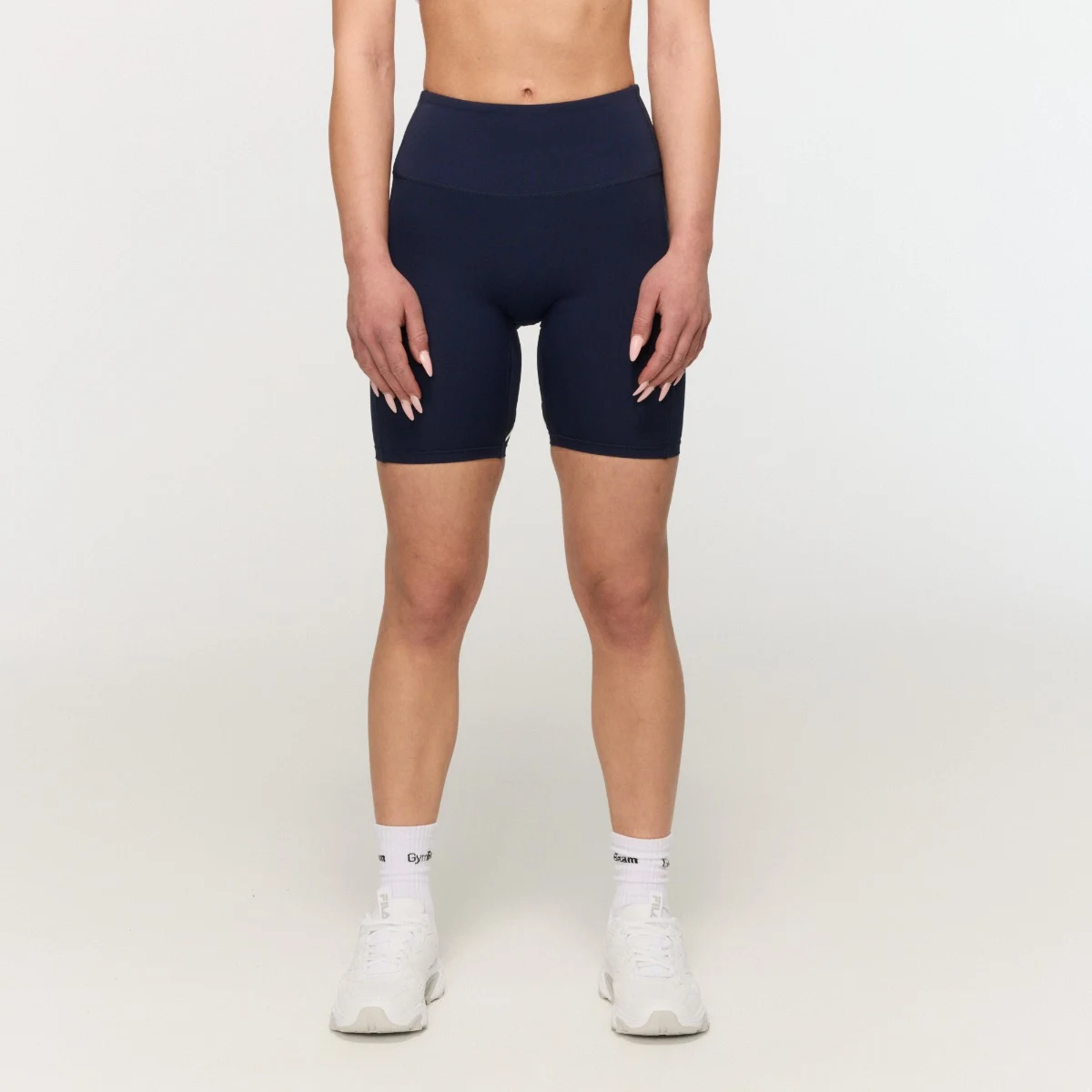 GymBeam Pantaloni scurți pentru femei Varsity Blue · záber 2