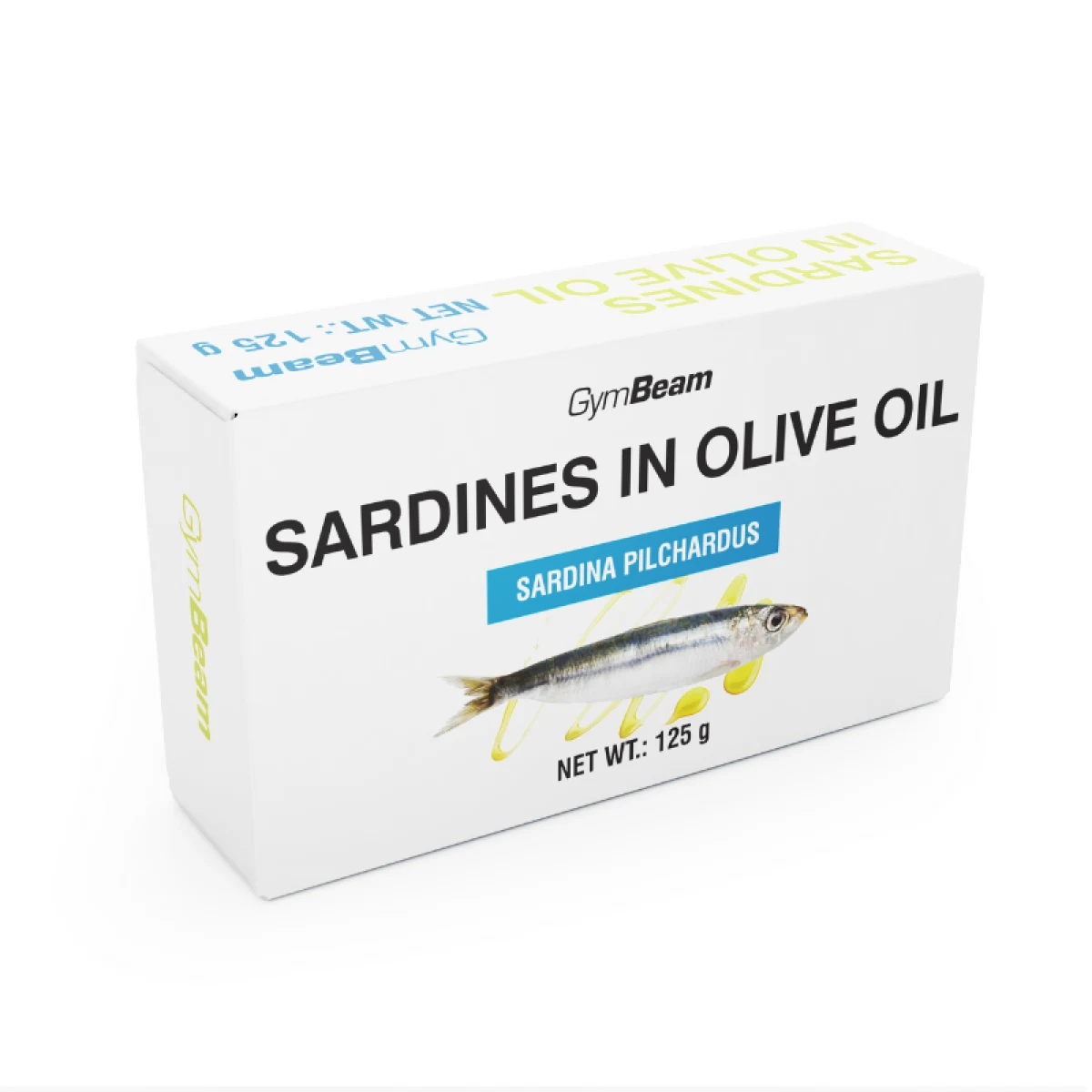 GymBeam Sardine în ulei de măsline · záber 3