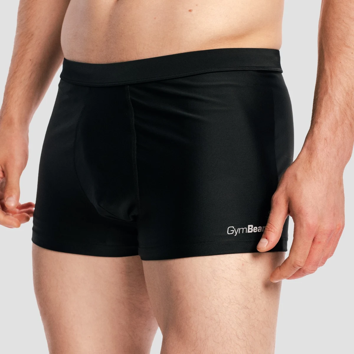 GymBeam Șort de baie pentru bărbați Pro Black · záber 2