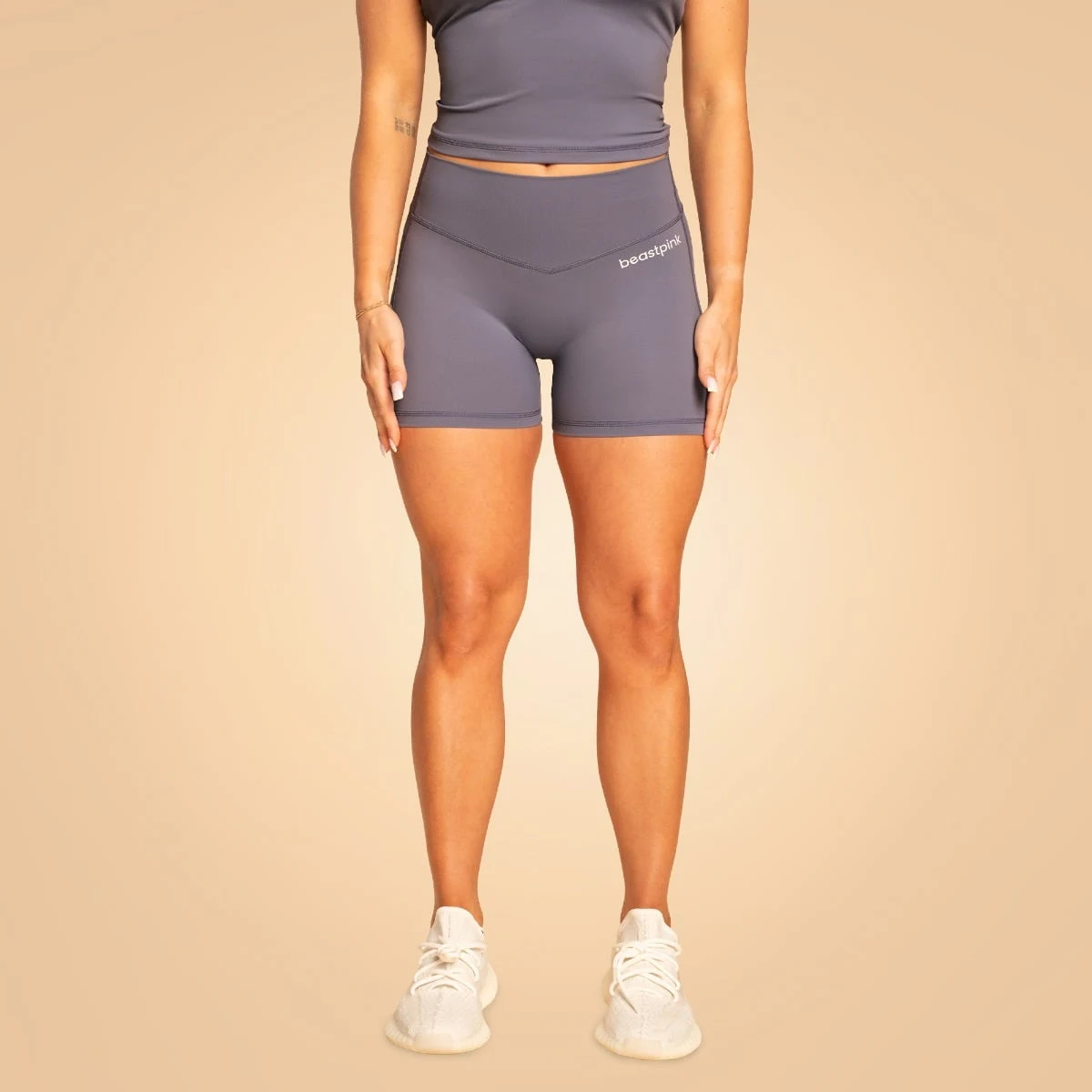 BeastPink Pantaloni scurți pentru femei Grace Granite · záber 1