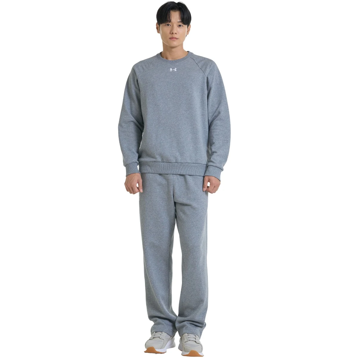 Under Armour Men‘s sweatshirt UA Rival Fleece Crew Grey · záber 4