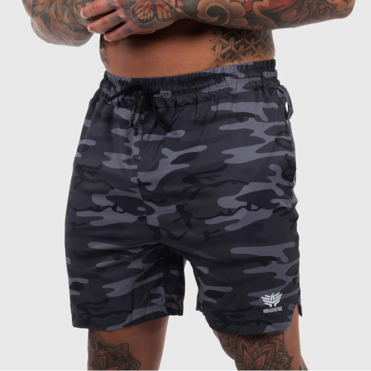 Șorturi sport Iron Aesthetics Flashlight, camuflaj · záber 1