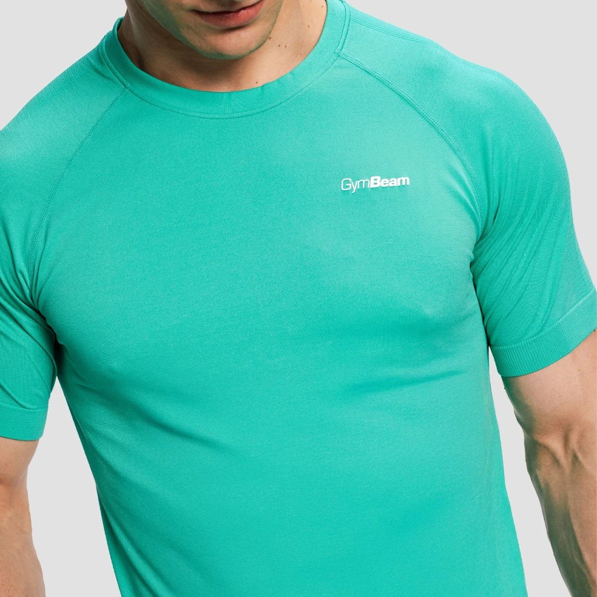 GymBeam Tricou de alergare pentru bărbați Pulse X Green · záber 2