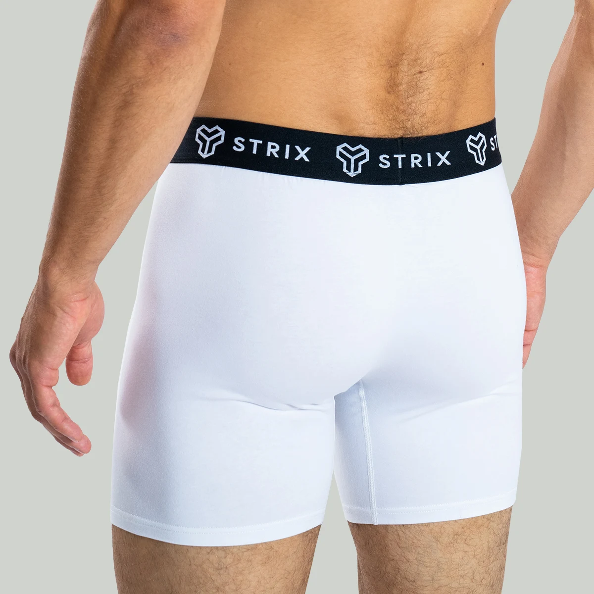 STRIX Boxeri pentru bărbați Essential 2Pack White · záber 2
