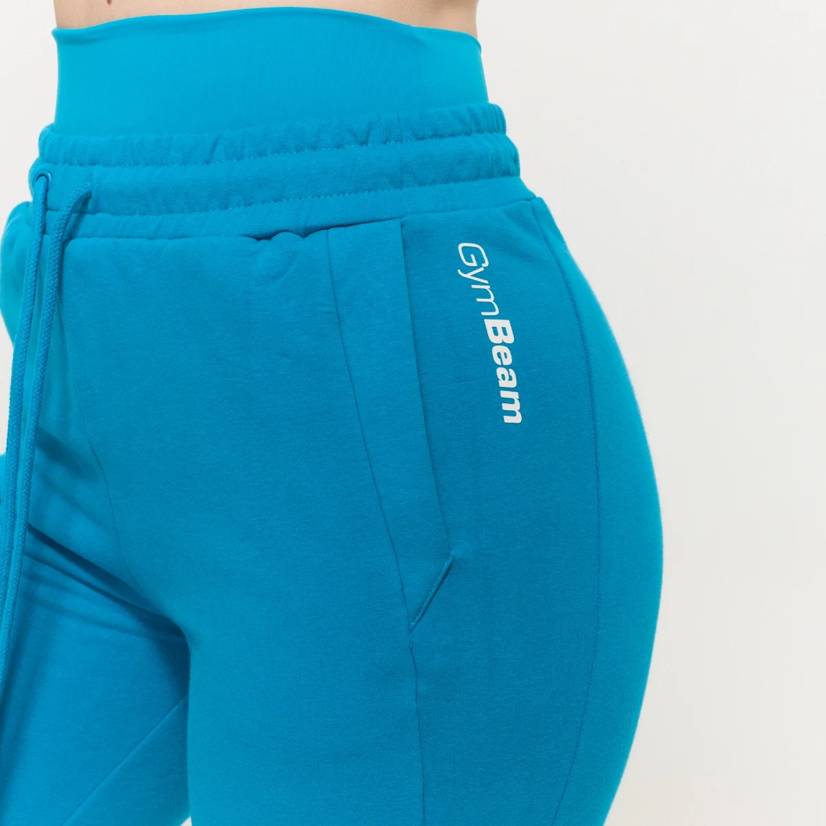 GymBeam Pantaloni pentru femei Limitless Aquamarine · záber 2