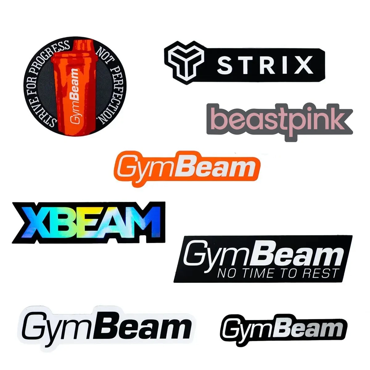 GymBeam Sticker 8Pack · záber 1