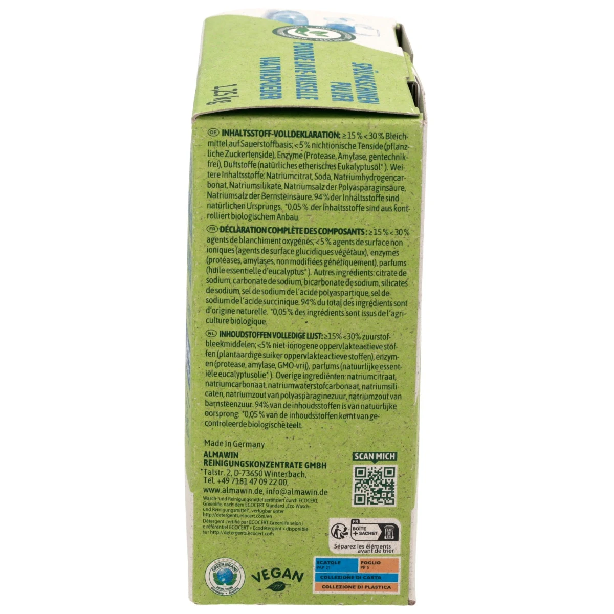 AlmaWin Dishwasher Powder - 1.25 kg · záber 2