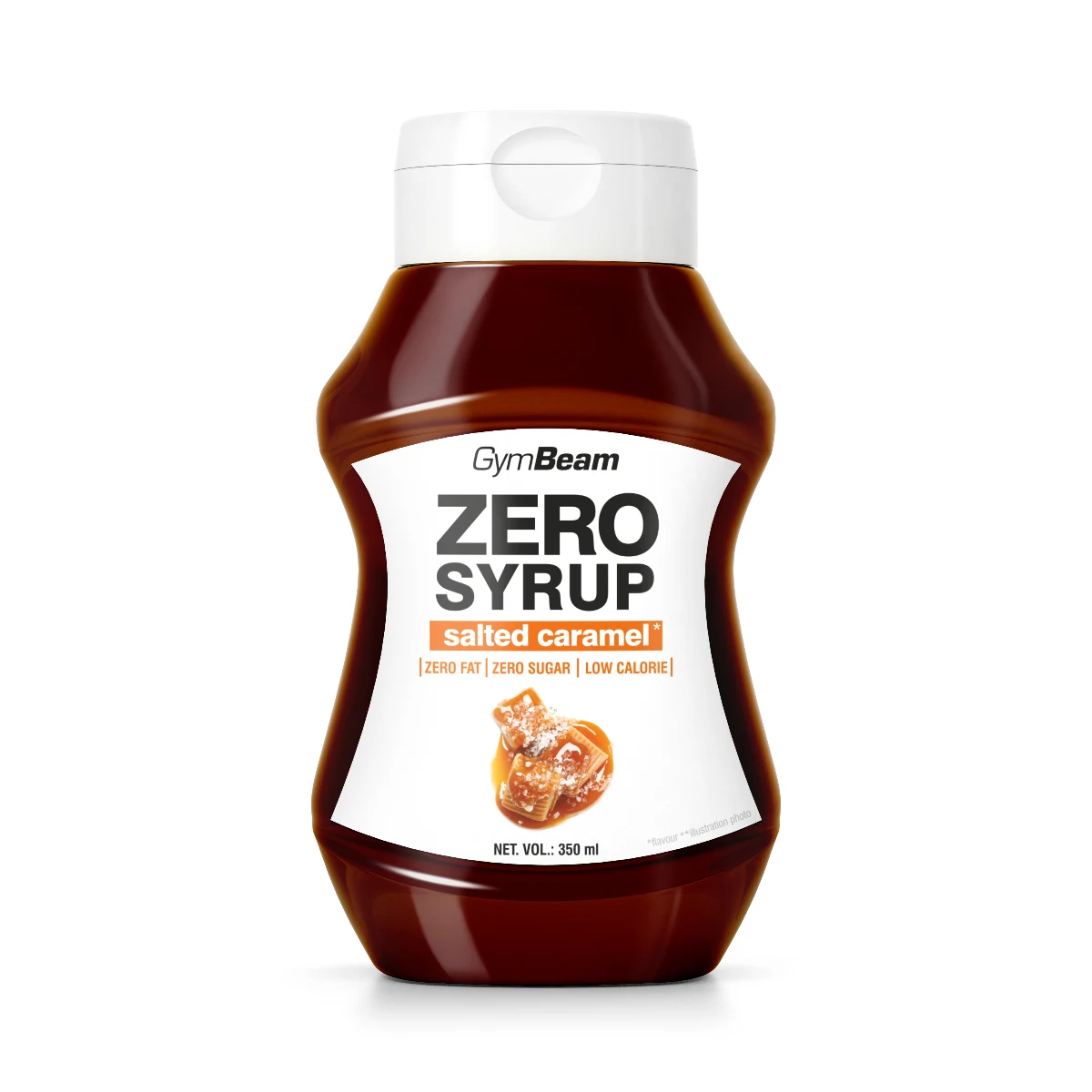 GymBeam ZERO SIROP Caramel sarat · záber 1