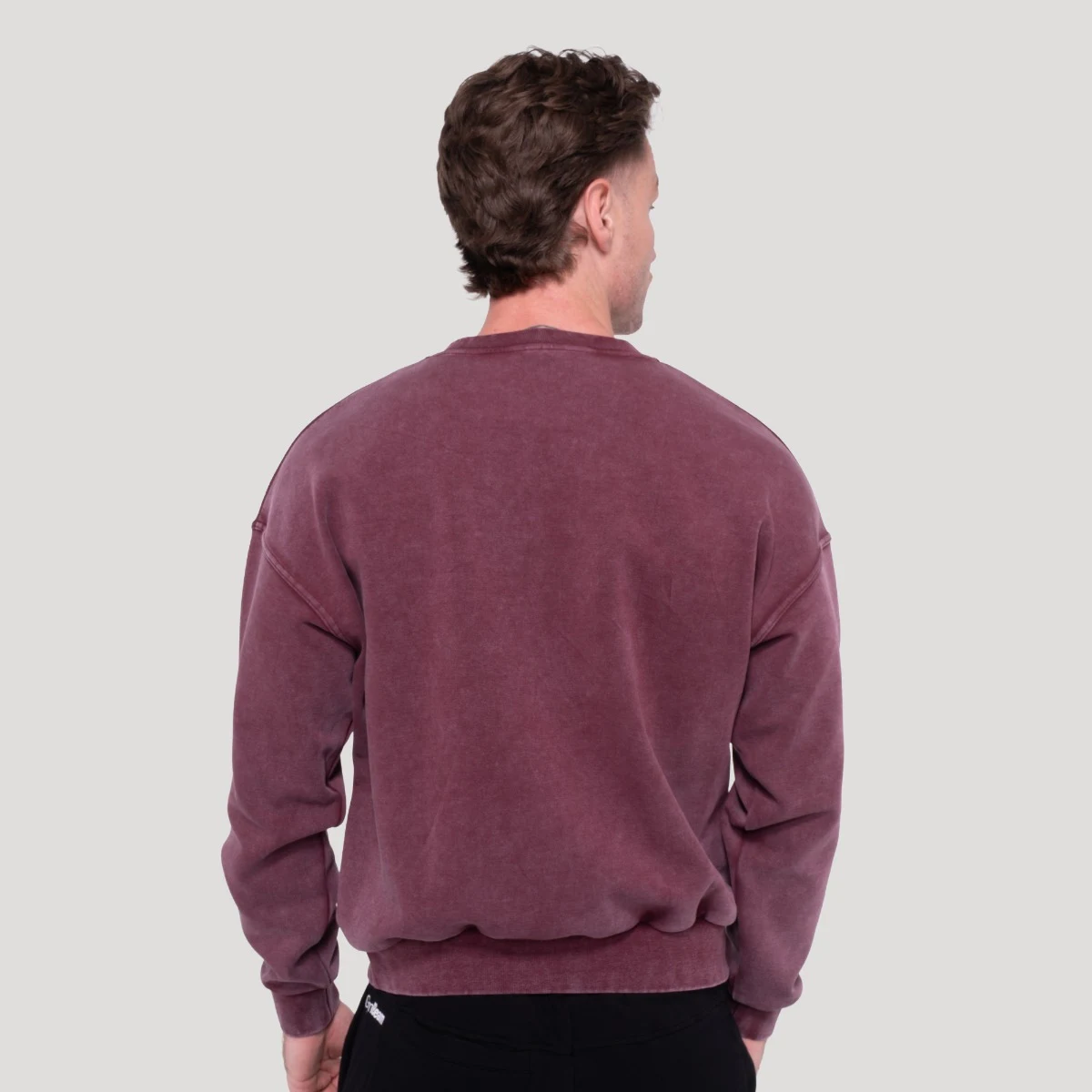 GymBeam Hanorac Spike Burgundy · záber 4